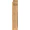 Ekena Millwork Traditional Smooth Traditional Outlooker, Western Red Cedar, 7 1/2"W x 24"D x 36"H OUT08X24X36TRA01SWR - alternate 2
